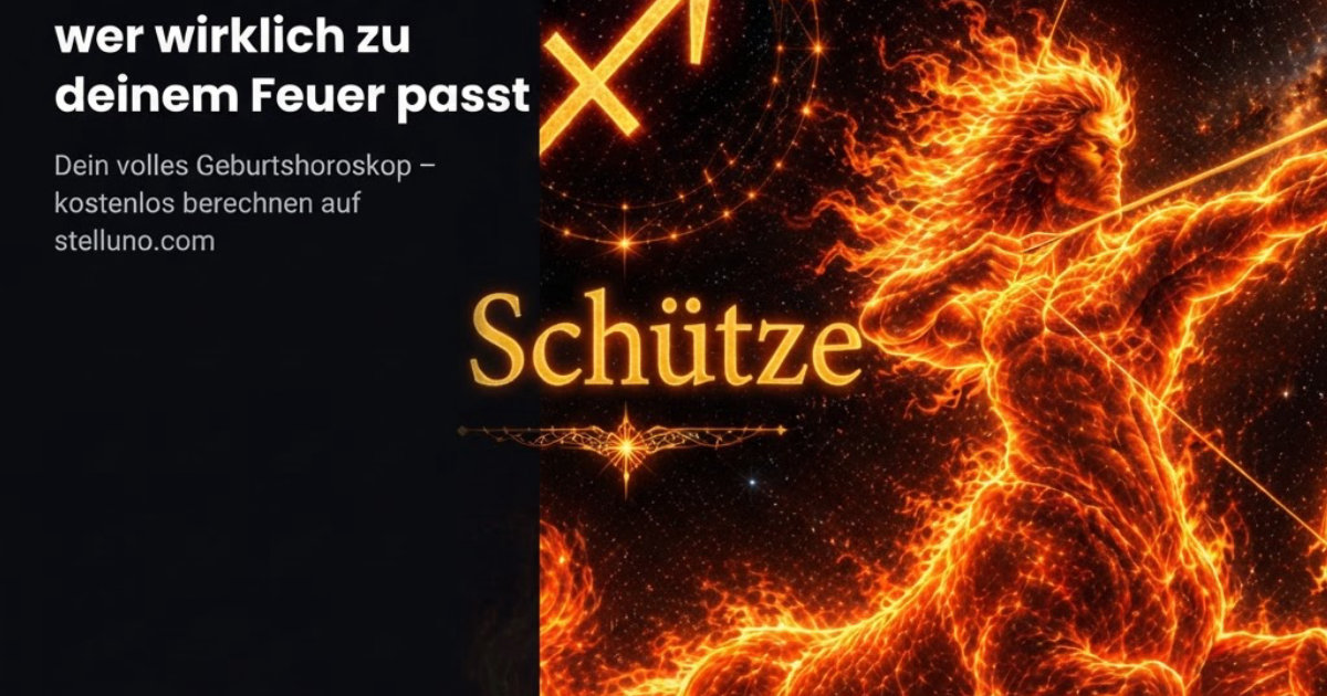 Schütze & Liebe – Anziehung, Partner und Kompatibilität bei stelluno